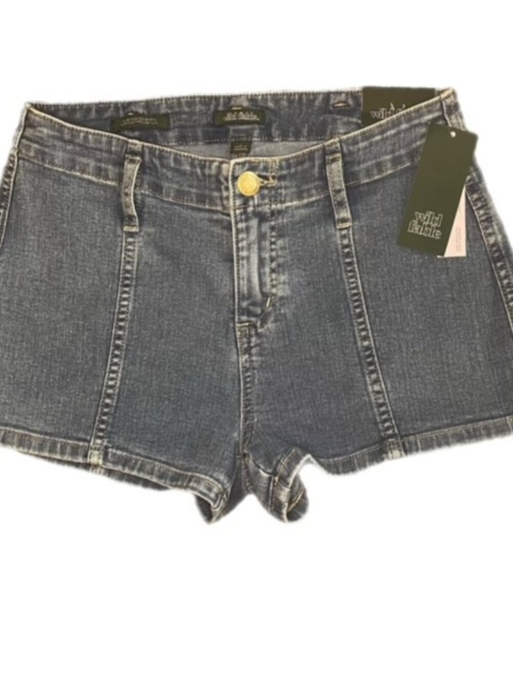 Wild Fable Super High-Rise Shorts Medium Wash 2.5" Inseam Size 2 NWT